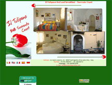 Tablet Screenshot of iltulipanosorrento.com